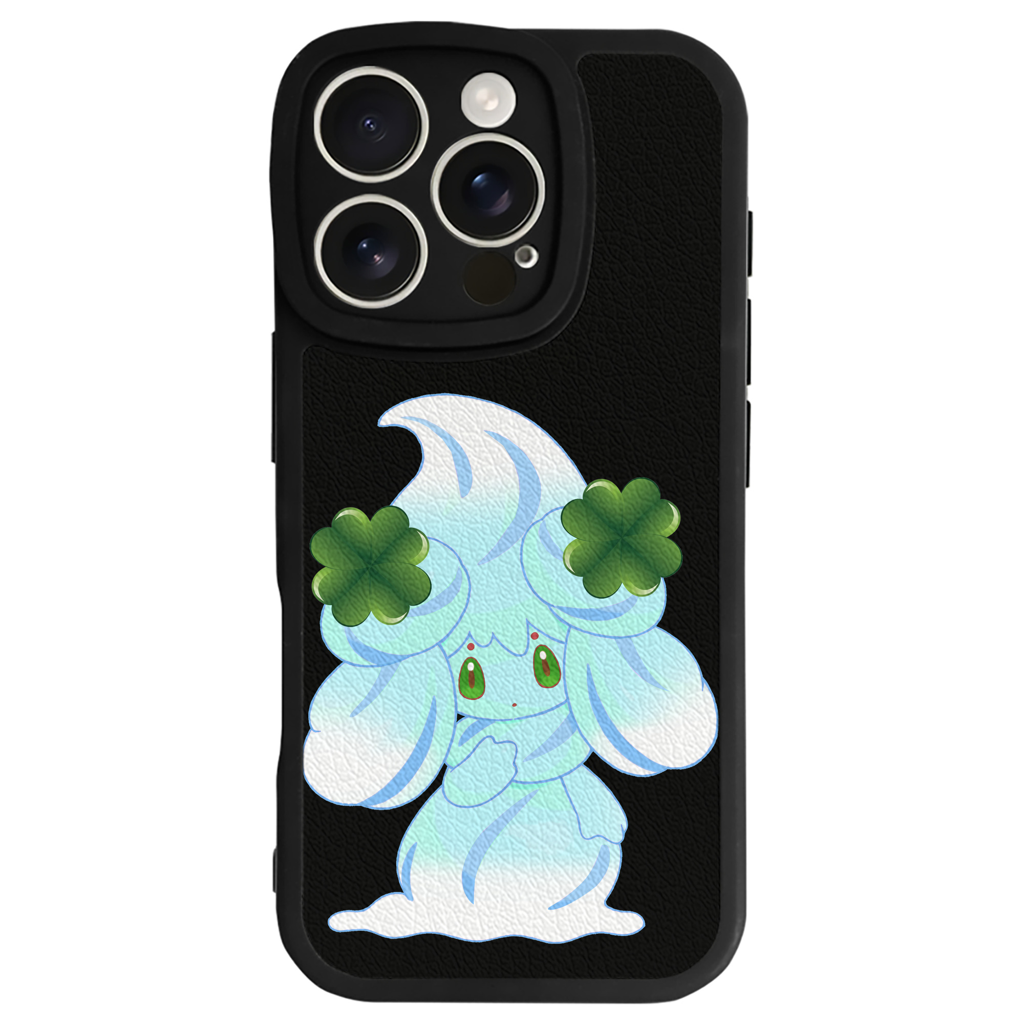 （画像用） ポケットモンスター Pokémon 【iPhone 16シリーズ対応】シリコンスマホケース（レザー調） 材質：シリコン